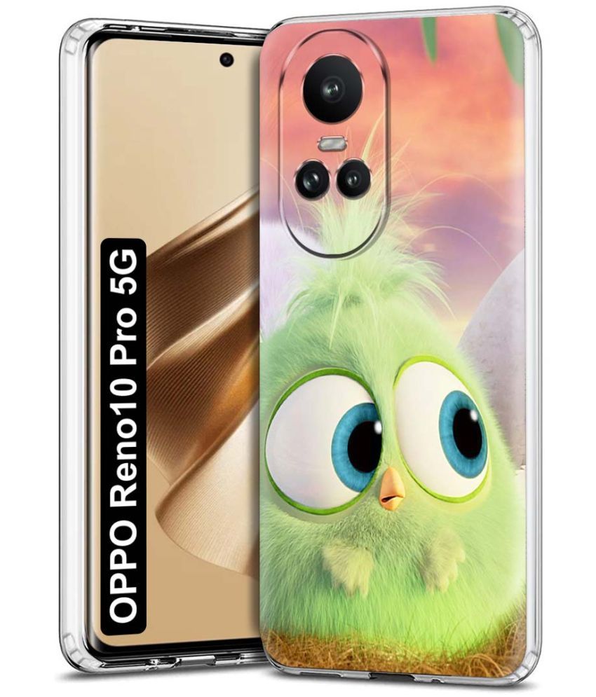     			NBOX - Multicolor Printed Back Cover Silicon Compatible For Oppo Reno 10 Pro ( Pack of 1 )