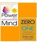 Combo of 2 books ( The Power of Your Subconscious Mind + Zero To One )