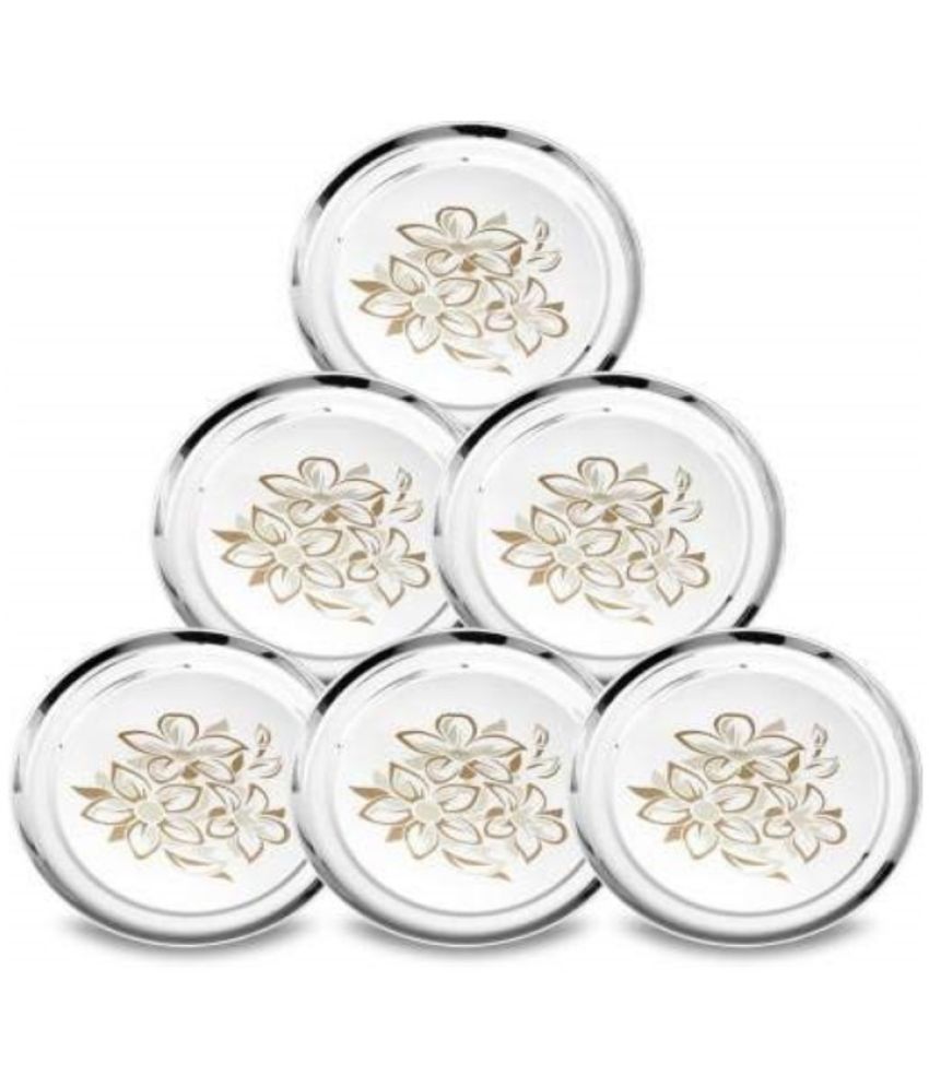     			Classic Essential 6 Pcs Stainless Steel Silver Full Plate