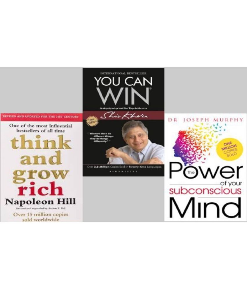     			Combo of 3 books ) Think And Grow Rich + You Can Win + The Power of your Subconscious Mind