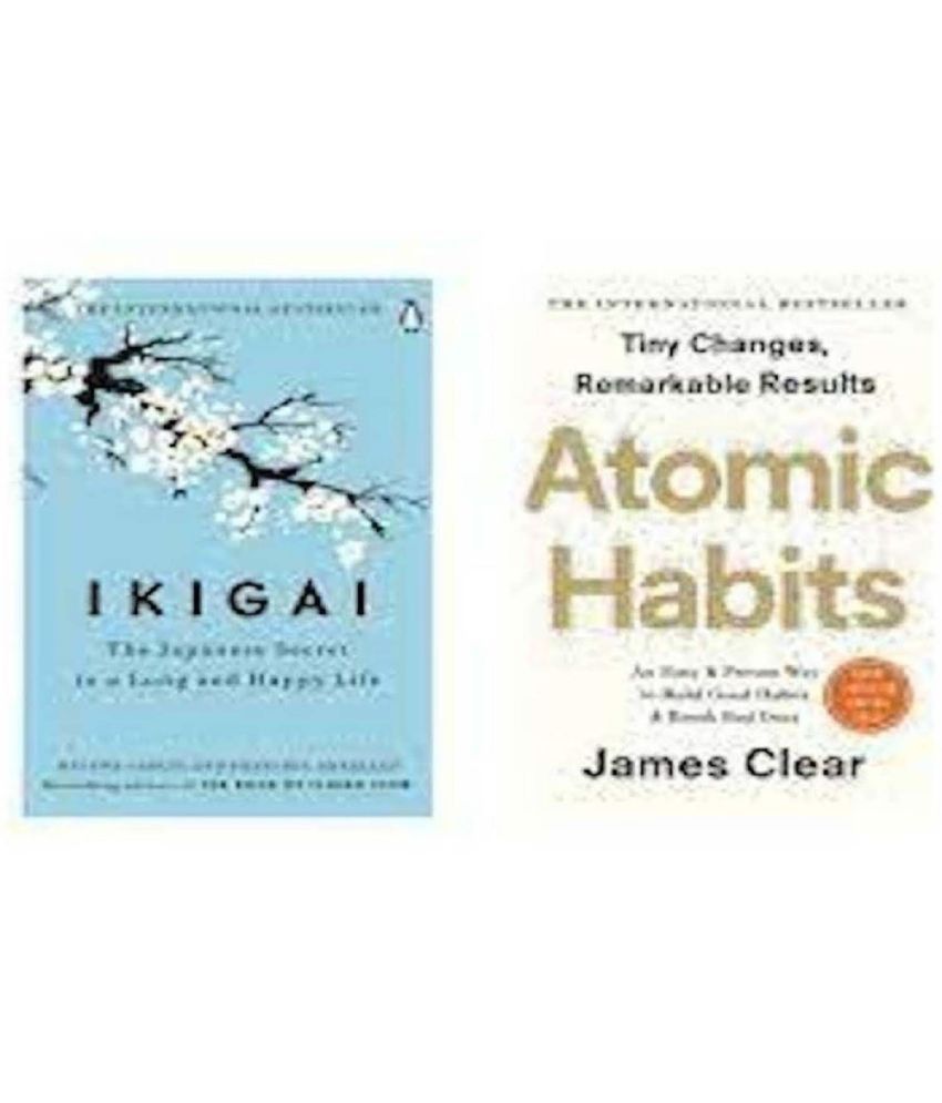     			Ikigai and Atomic Habits Combo (Set of 2)- Paperback