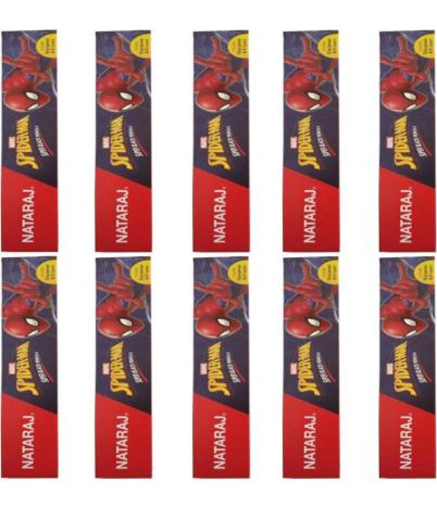     			Nataraj SPIDERMAN PENCIL PACK OF 100 Pencils, 10 Sharpener and 10 Eraser