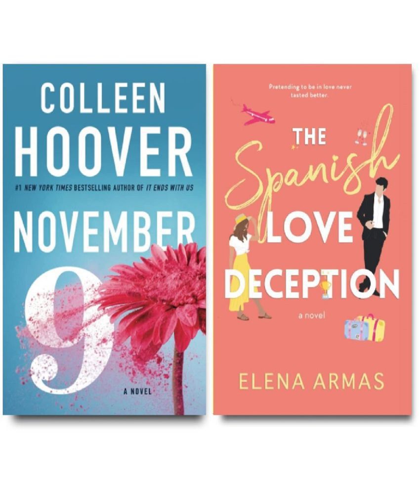    			November 9: A Novel + The Spanish Love Deception (2 Books Combo with Free Customized Bookmarks) Paperback – 1 January 2022