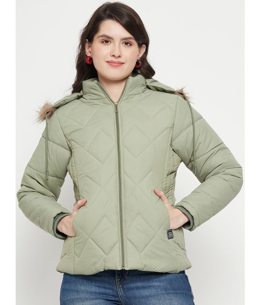    			VERO AMORE - Polyester Green Parka Jackets Pack of 1