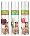 POUR HOME Red Rose , Fusion & Flora Room Freshener 220ML Each(Pack of 3)