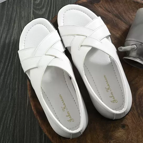 Amazon.com | Size 8 Dark Brown Emmanuela Ancient Greek Style Leather Sandals  for Men, Quality Handmade Open Toe Men's Sandals, Slide on Summer Shoes,  Slider Strappy Mules | Sandals