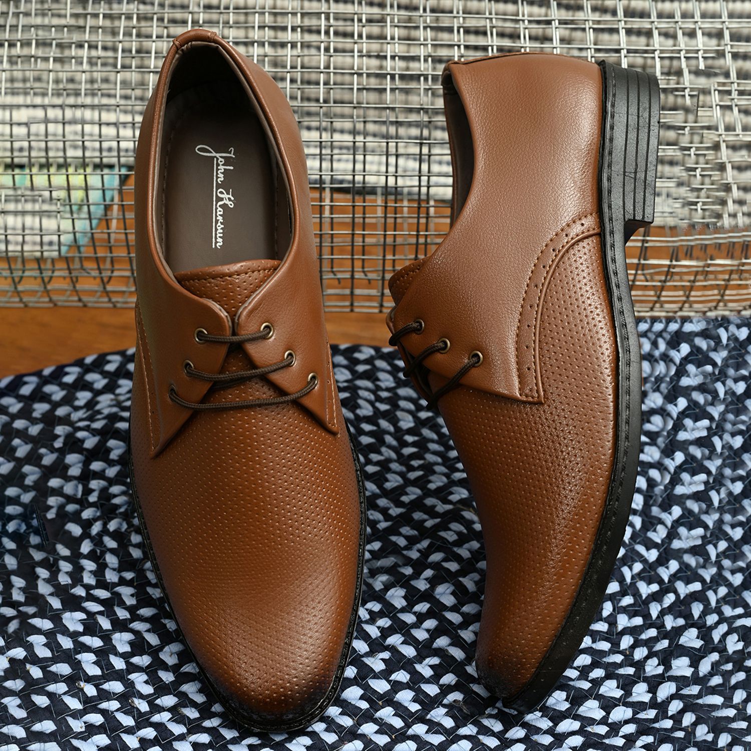     			John Karsun - Tan Men's Formal Shoes