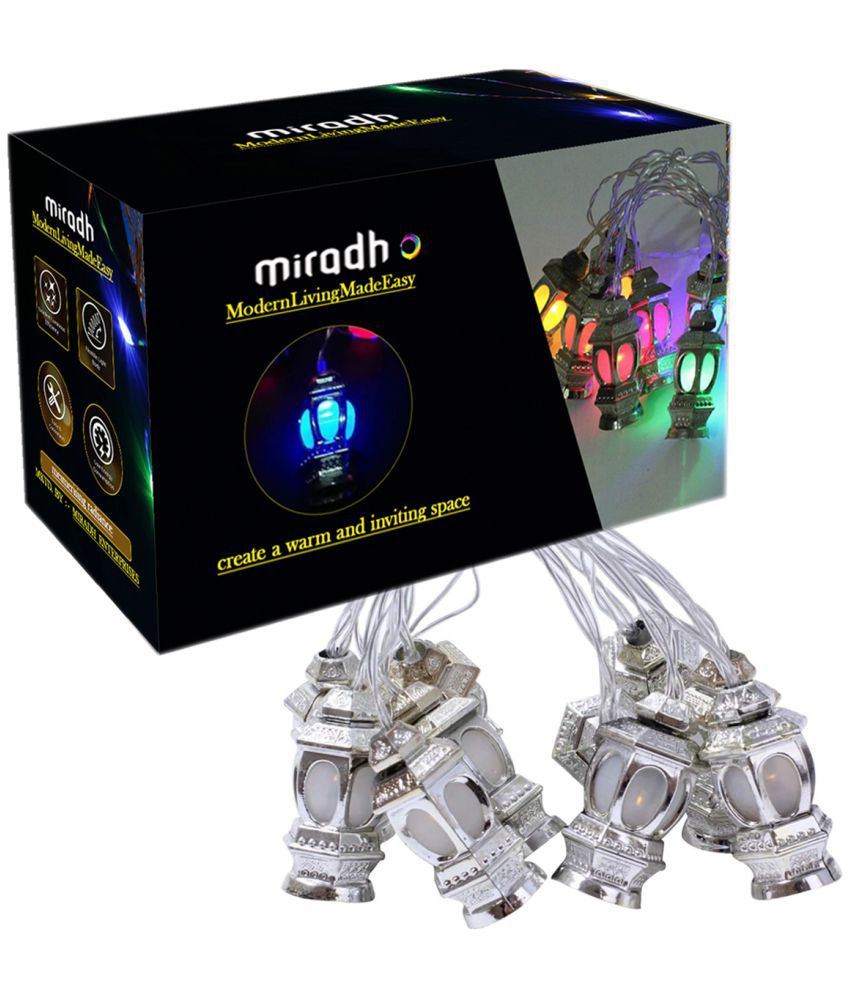     			MIRADH - Multicolor 3Mtr String Light ( Pack of 1 )