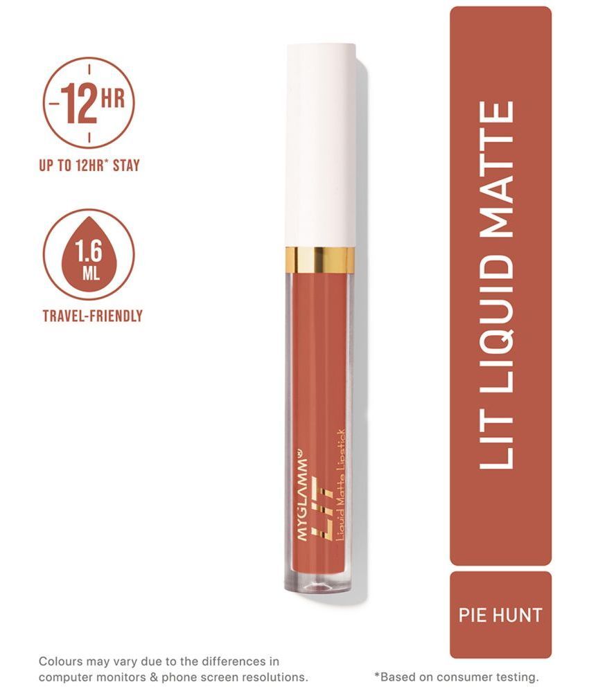     			MyGlammLITLiquid Matte Lipstick - Pie Hunt -1.6ML