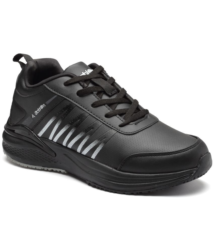     			Action - ATG-775 Black Men's Sports Running Shoes