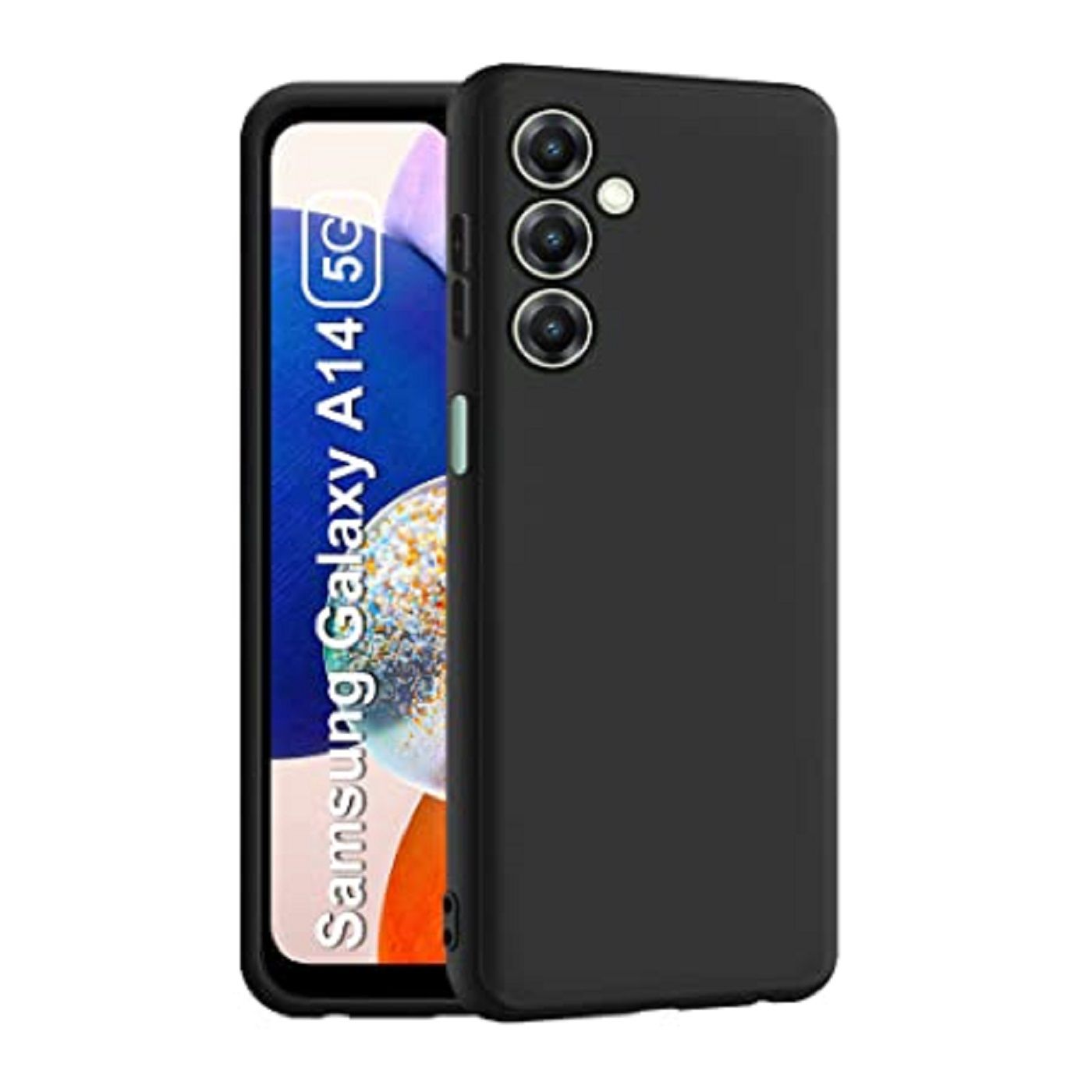     			Case Vault Covers - Silicon Soft cases Compatible For Silicon Samsung Galaxy A14 5G ( Pack of 1 )