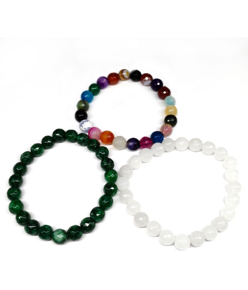     			DAIVYA WELLNESS - Multicolor Bracelet ( Pack of 3 )
