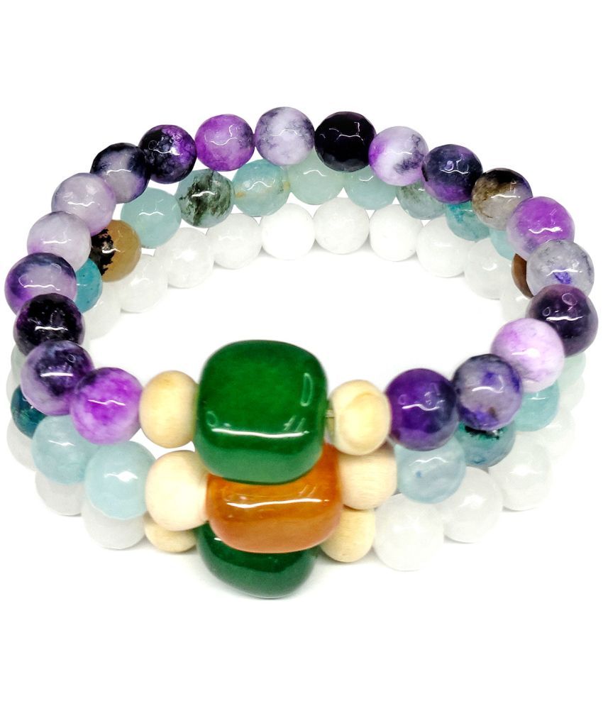     			DAIVYA WELLNESS - Multicolor Bracelet ( Pack of 3 )