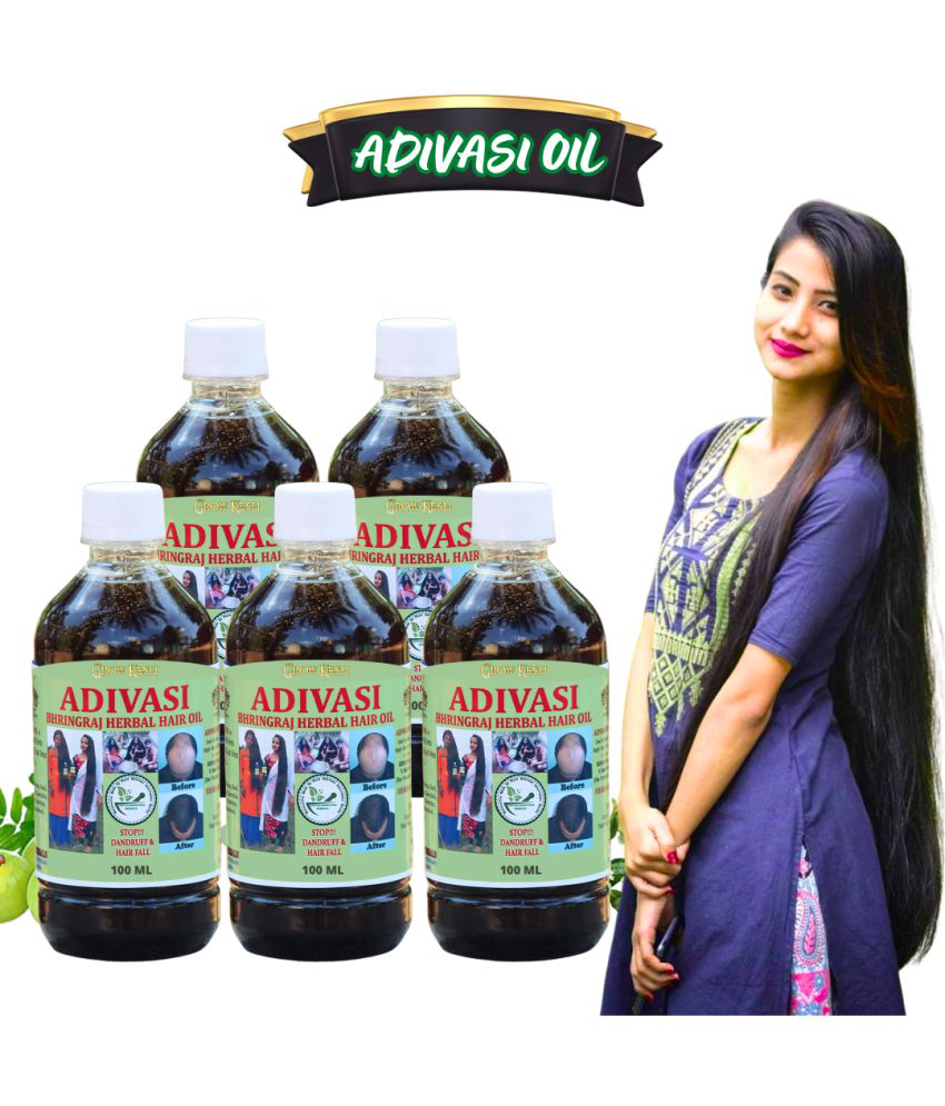     			Growkesh - Anti Hair Fall Bhringraj Oil 500 ml ( Pack of 5 )