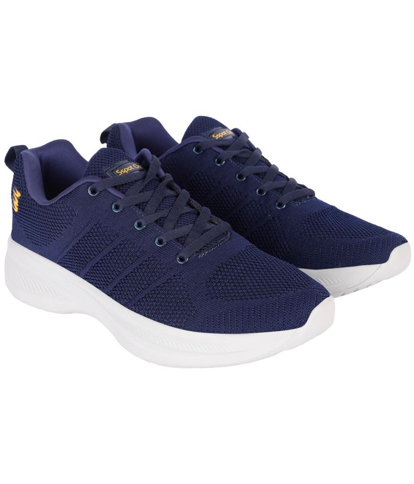     			Sspot On - BOOST-66 Navy Men's Sports Running Shoes