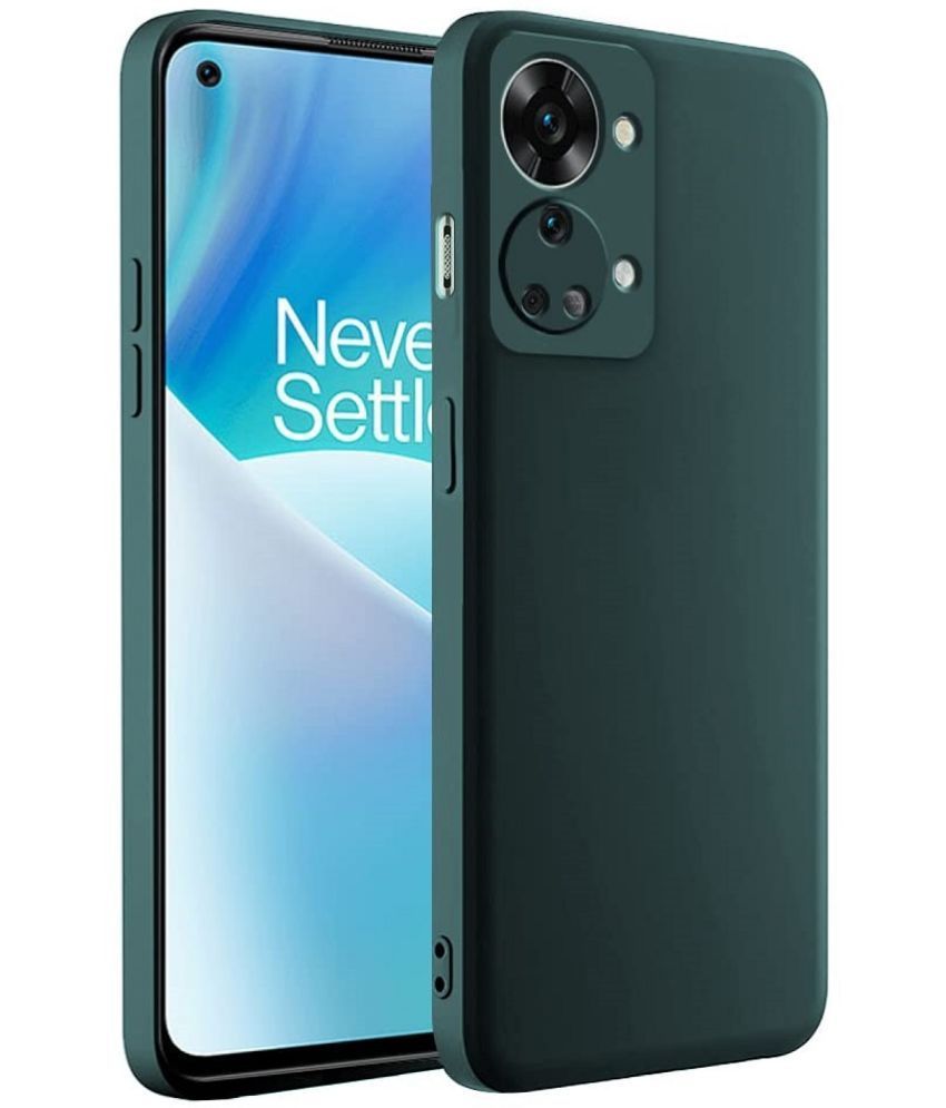     			Case Vault Covers - Silicon Soft cases Compatible For Silicon OnePlus Nord 2T 5G ( Pack of 1 )