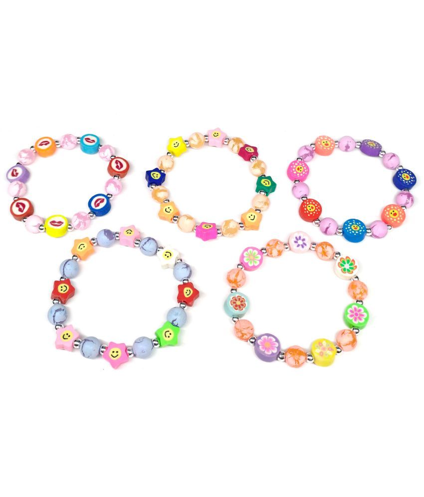     			DAIVYA WELLNESS - Multicolor Bracelet ( Pack of 5 )