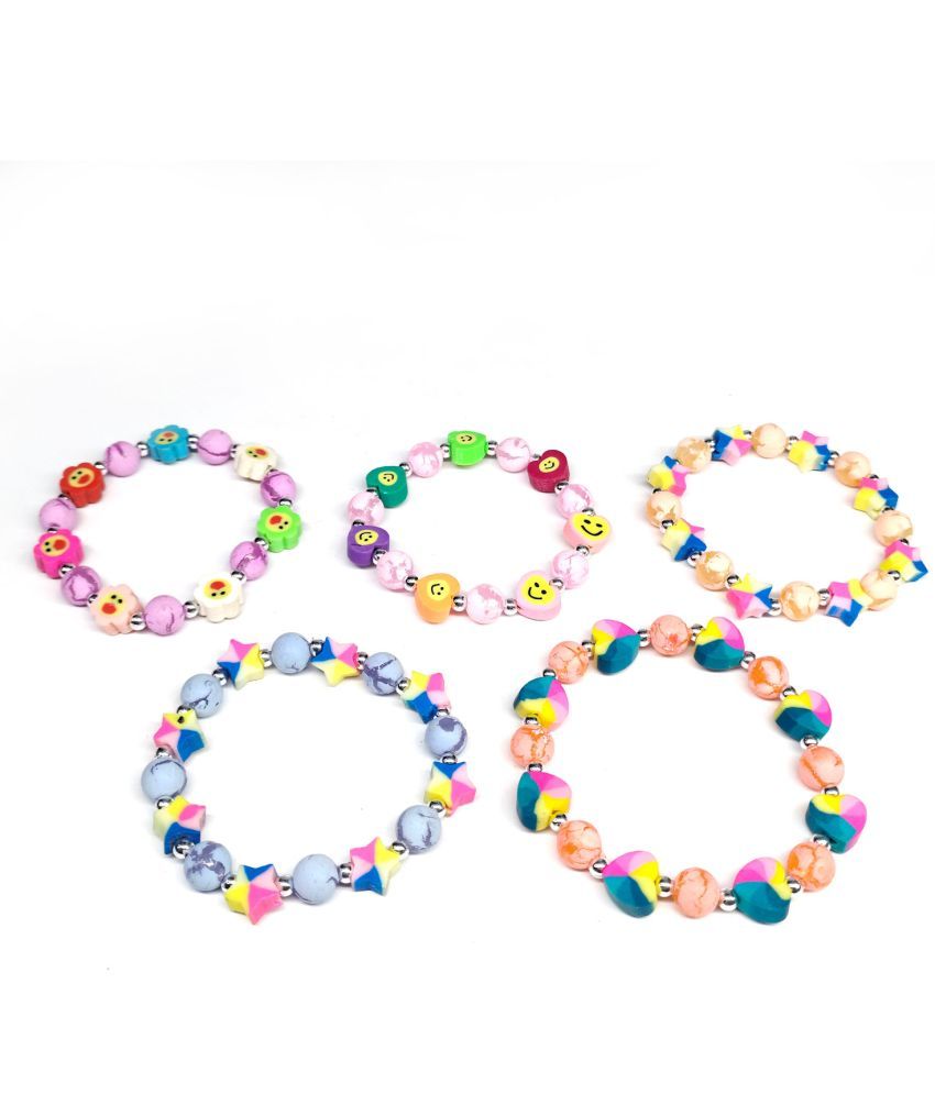     			DAIVYA WELLNESS - Multicolor Bracelet ( Pack of 5 )