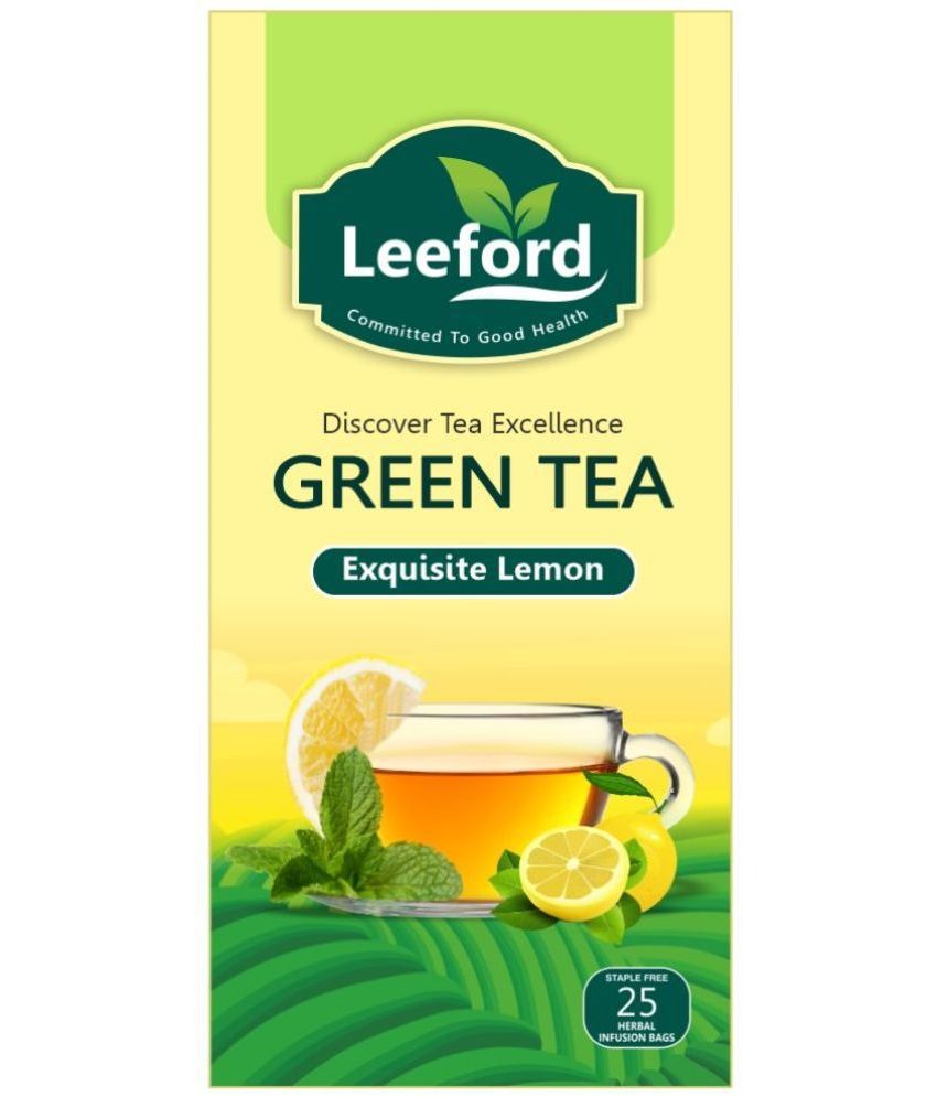     			Leefordgreen Tea Exquisite Lemon Refreshing Flavour, Pack of 1 (25 Bags)