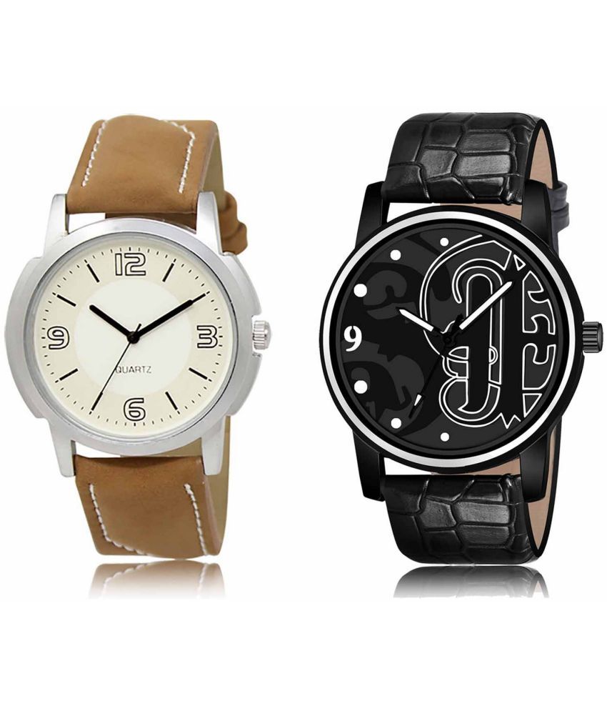     			Lorem - Analog Watch Watches Combo For Men and Boys ( Pack of 2 )