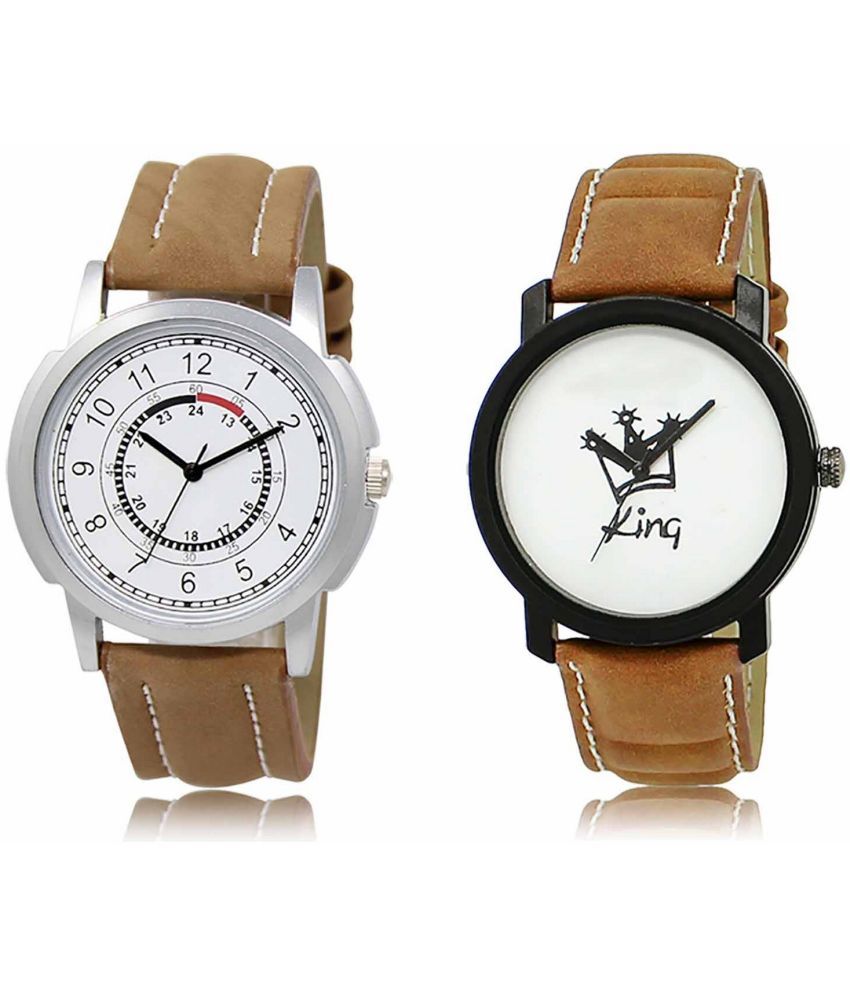     			Lorem - Analog Watch Watches Combo For Men and Boys ( Pack of 2 )