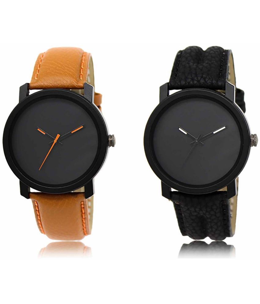     			Lorem - Analog Watch Watches Combo For Men and Boys ( Pack of 2 )