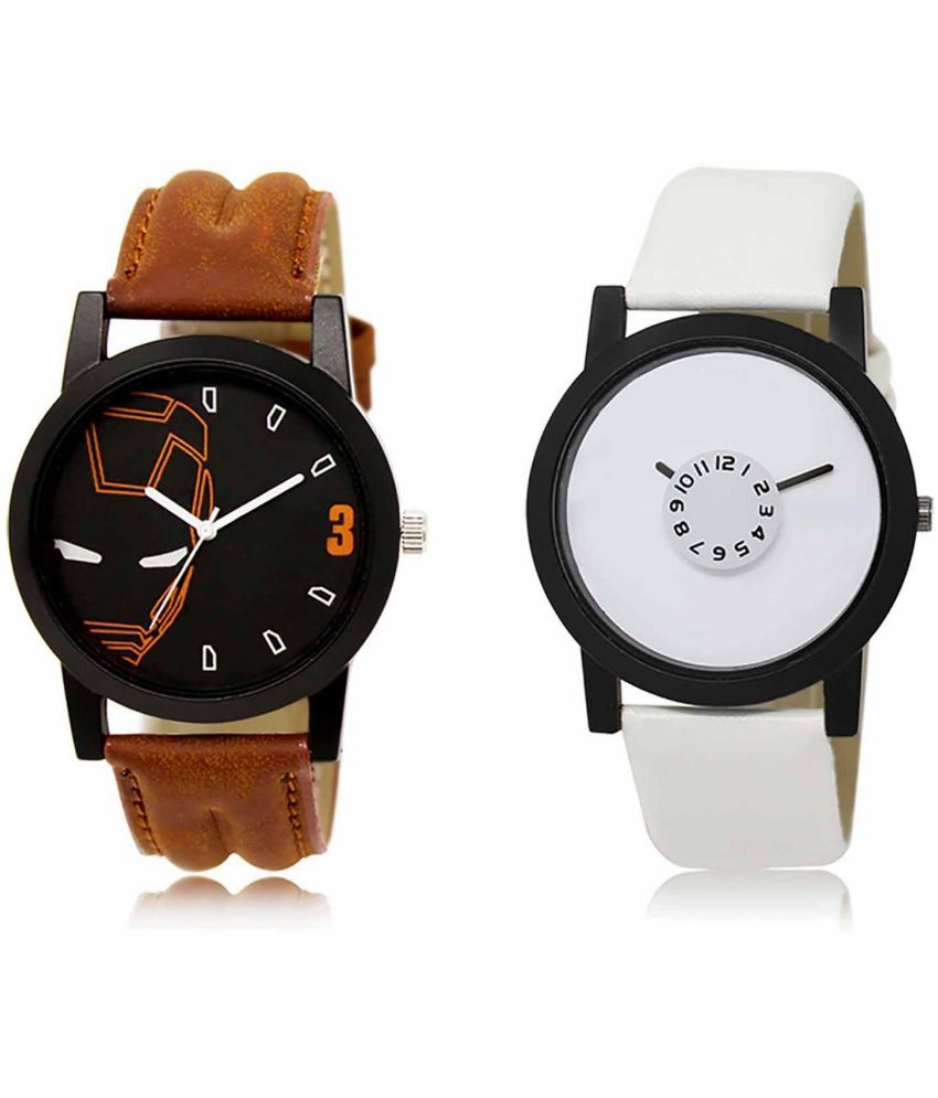     			Lorem - Analog Watch Watches Combo For Men and Boys ( Pack of 2 )