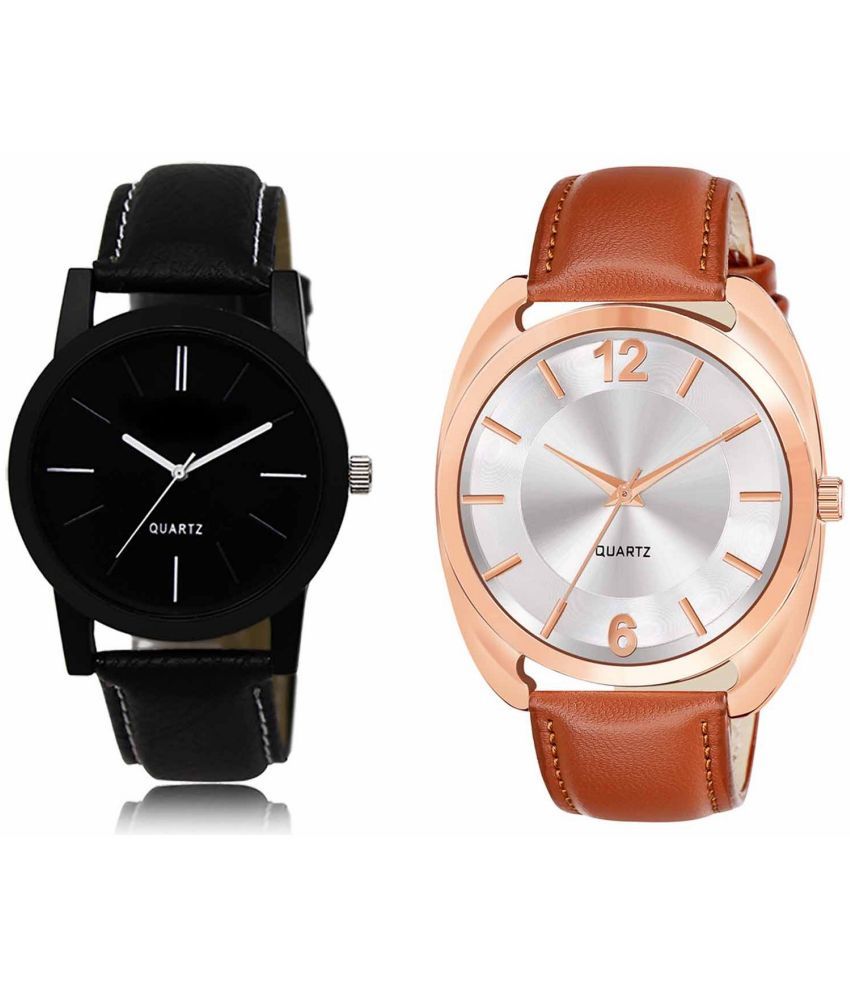     			Lorem - Analog Watch Watches Combo For Men and Boys ( Pack of 2 )