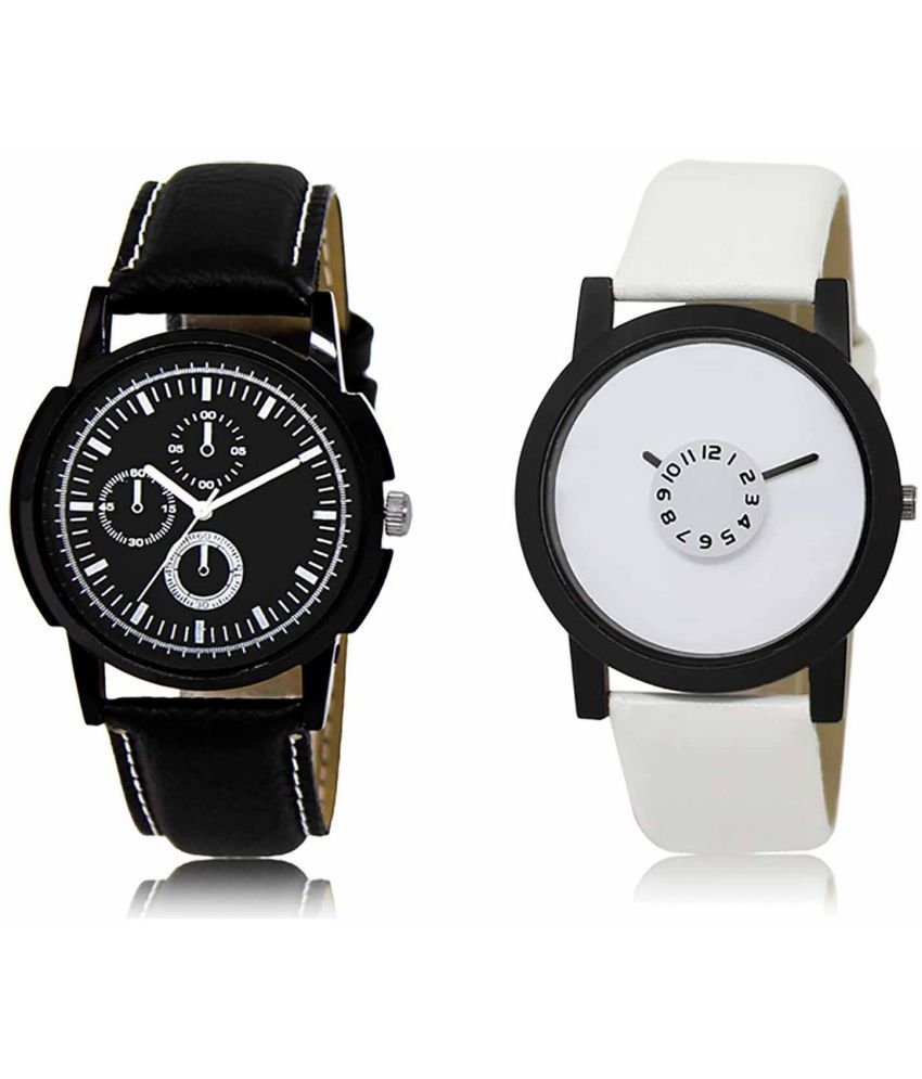     			Lorem - Analog Watch Watches Combo For Men and Boys ( Pack of 2 )