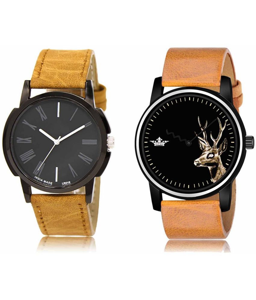     			Lorem - Analog Watch Watches Combo For Men and Boys ( Pack of 2 )