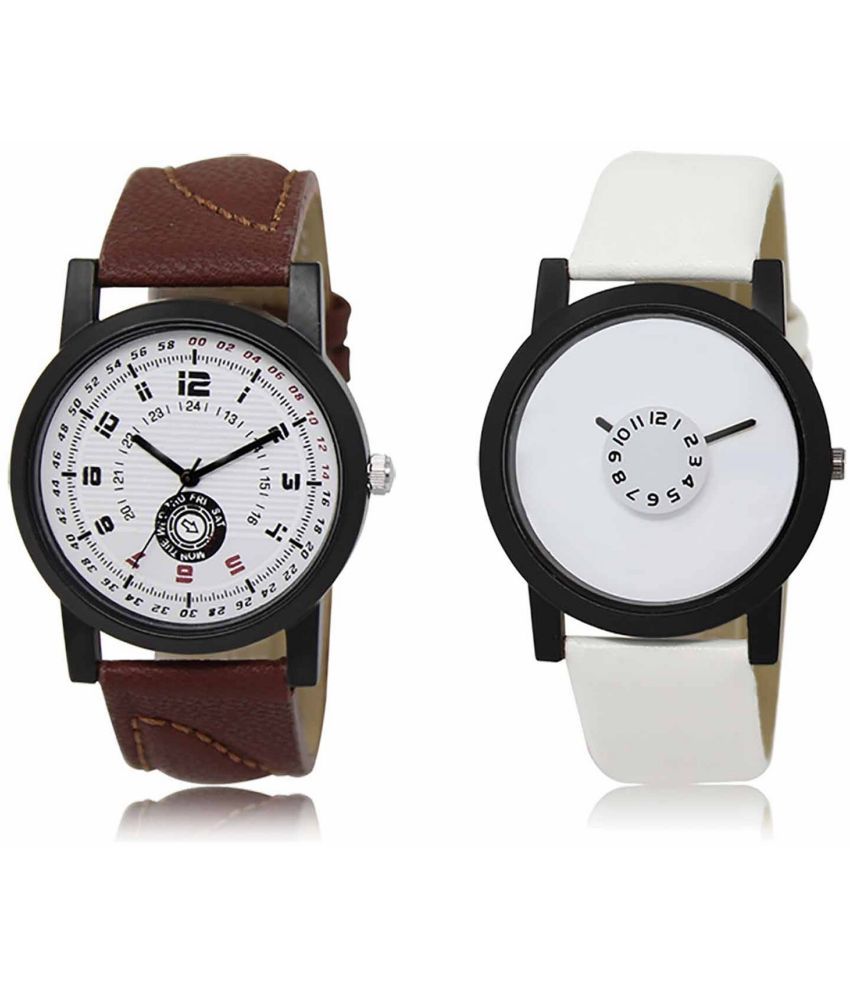     			Lorem - Analog Watch Watches Combo For Men and Boys ( Pack of 2 )