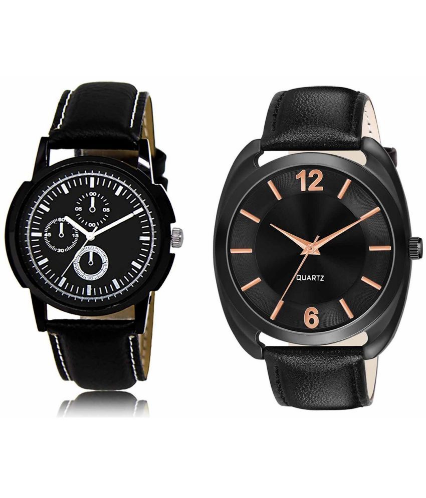     			Lorem - Analog Watch Watches Combo For Men and Boys ( Pack of 2 )