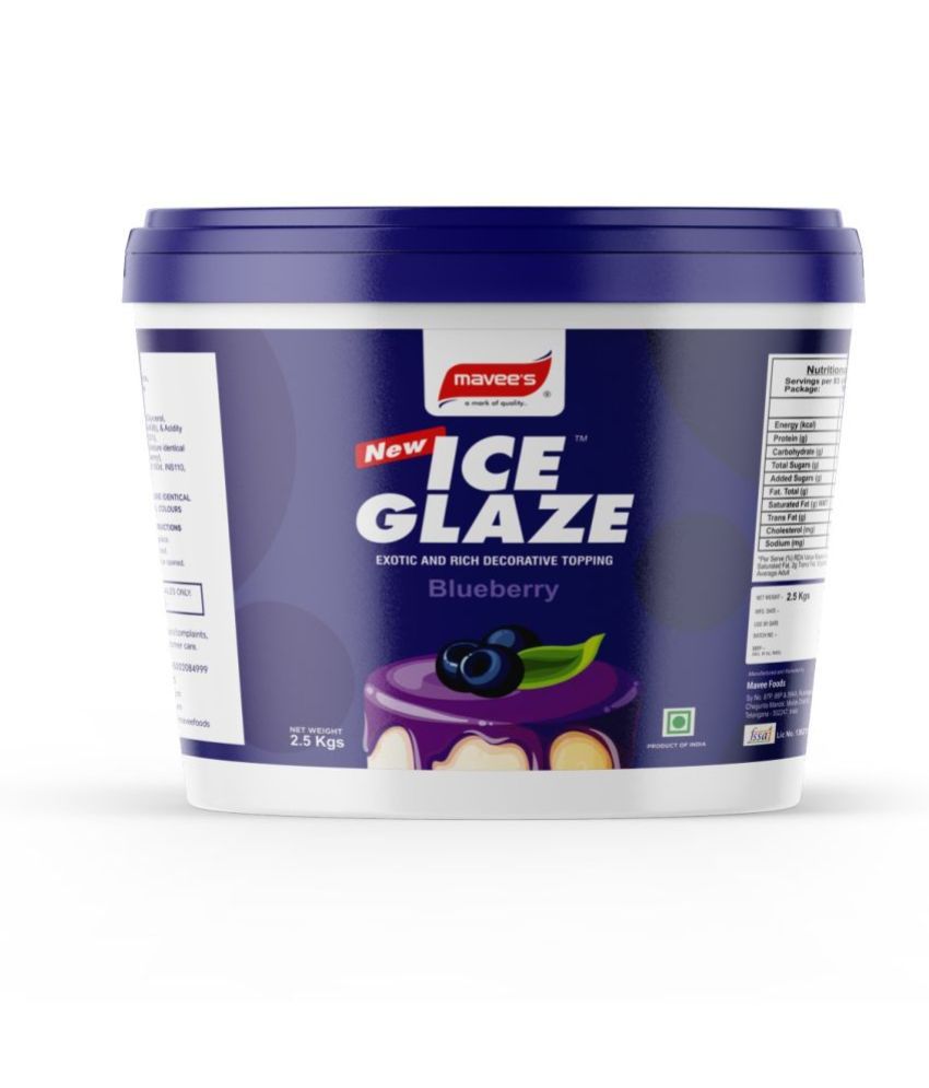     			mavee's Ice Glaze - Blueberry 2.5 kg