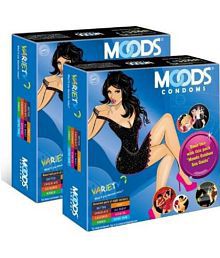 Moods Variety Condom 8's Pack of 2