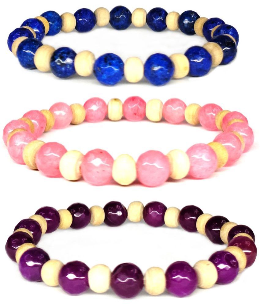     			DAIVYA WELLNESS - Multicolor Bracelet ( Pack of 3 )