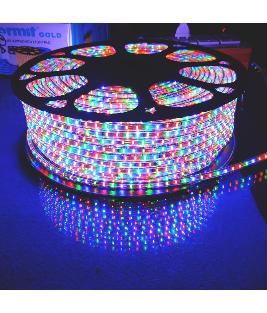     			DAJUBHAI - Multicolor 15Mtr LED Strip (Pack of 1)