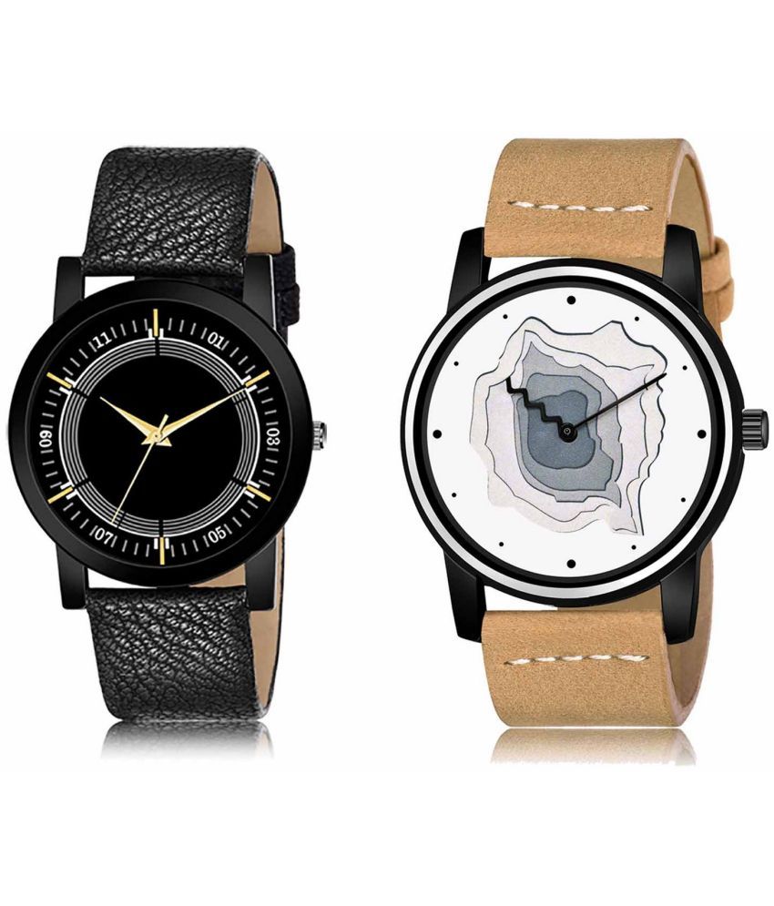     			Lorem - Analog Watch Watches Combo For Men and Boys ( Pack of 2 )