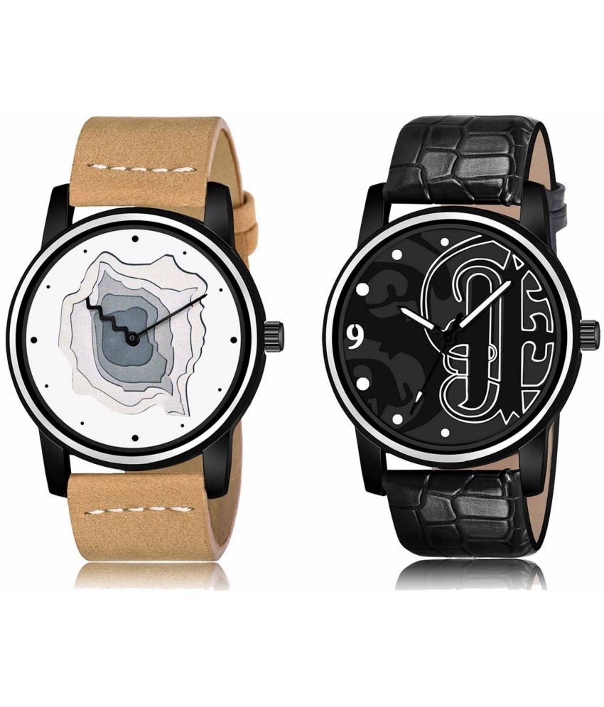     			Lorem - Analog Watch Watches Combo For Men and Boys ( Pack of 2 )