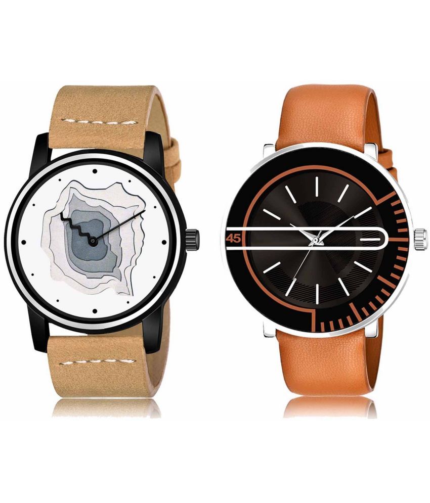     			Lorem - Analog Watch Watches Combo For Men and Boys ( Pack of 2 )