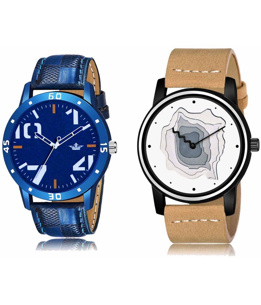     			Lorem - Analog Watch Watches Combo For Men and Boys ( Pack of 2 )