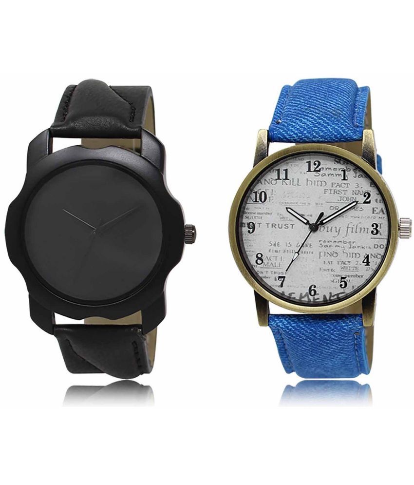     			Lorem - Analog Watch Watches Combo For Men and Boys ( Pack of 2 )