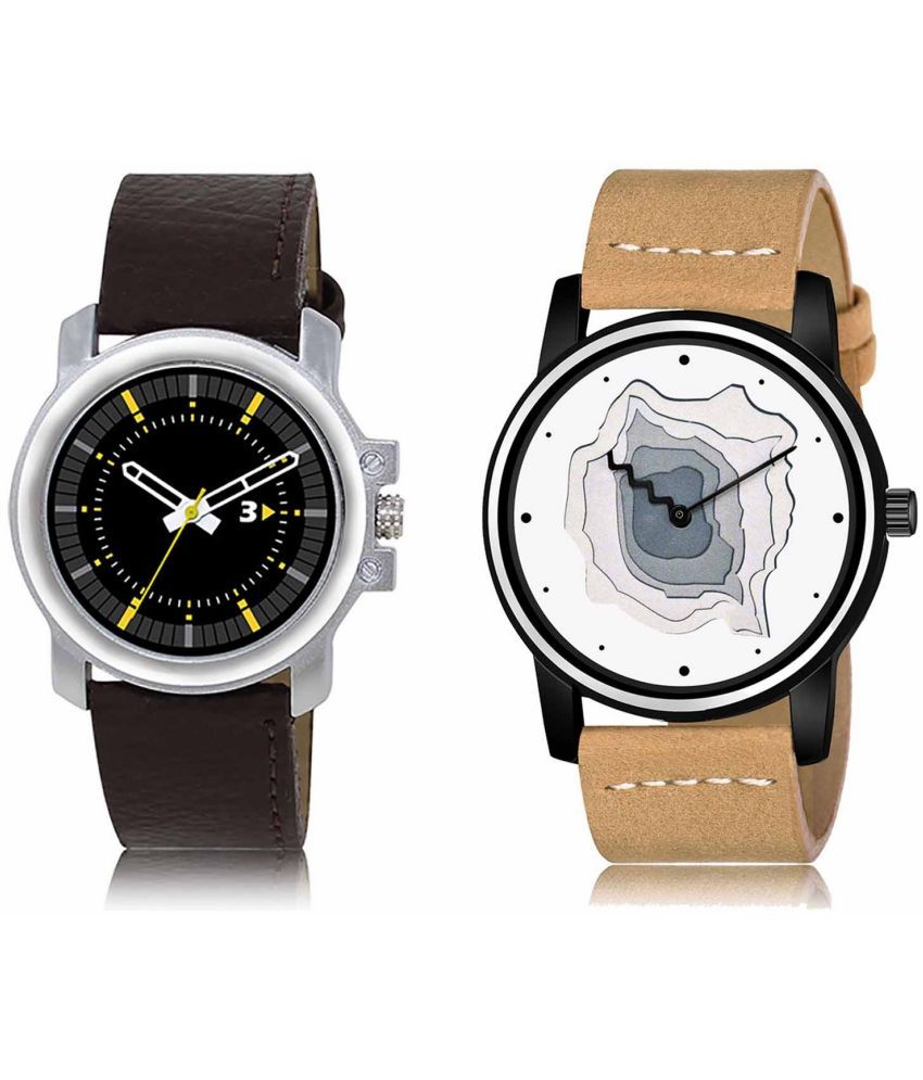     			Lorem - Analog Watch Watches Combo For Men and Boys ( Pack of 2 )