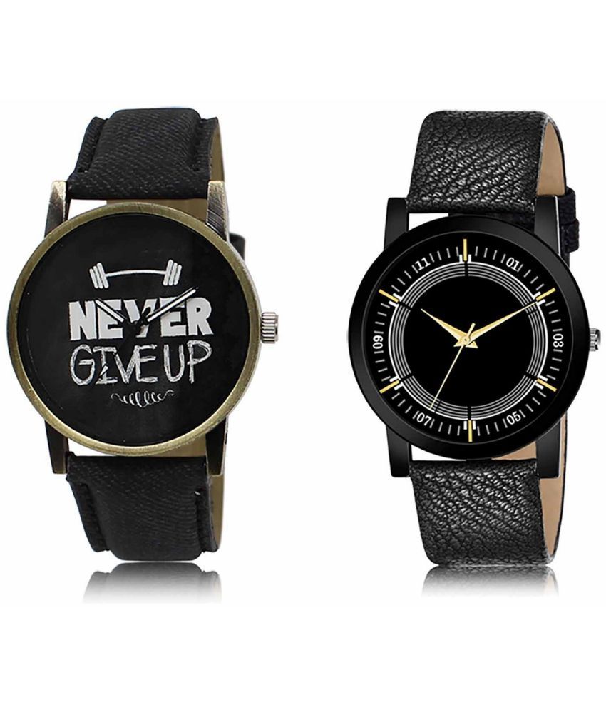     			Lorem - Analog Watch Watches Combo For Men and Boys ( Pack of 2 )