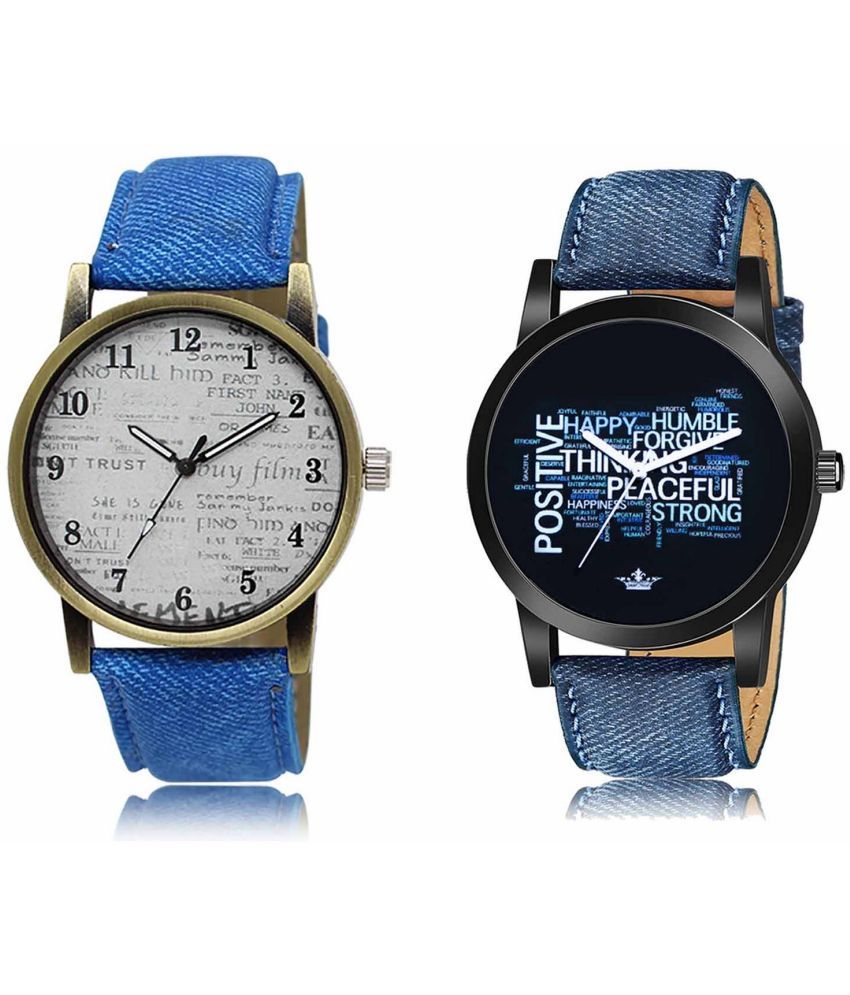     			Lorem - Analog Watch Watches Combo For Men and Boys ( Pack of 2 )