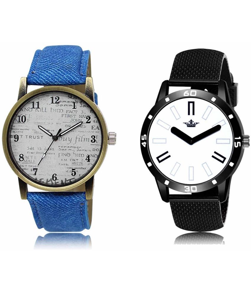     			Lorem - Analog Watch Watches Combo For Men and Boys ( Pack of 2 )