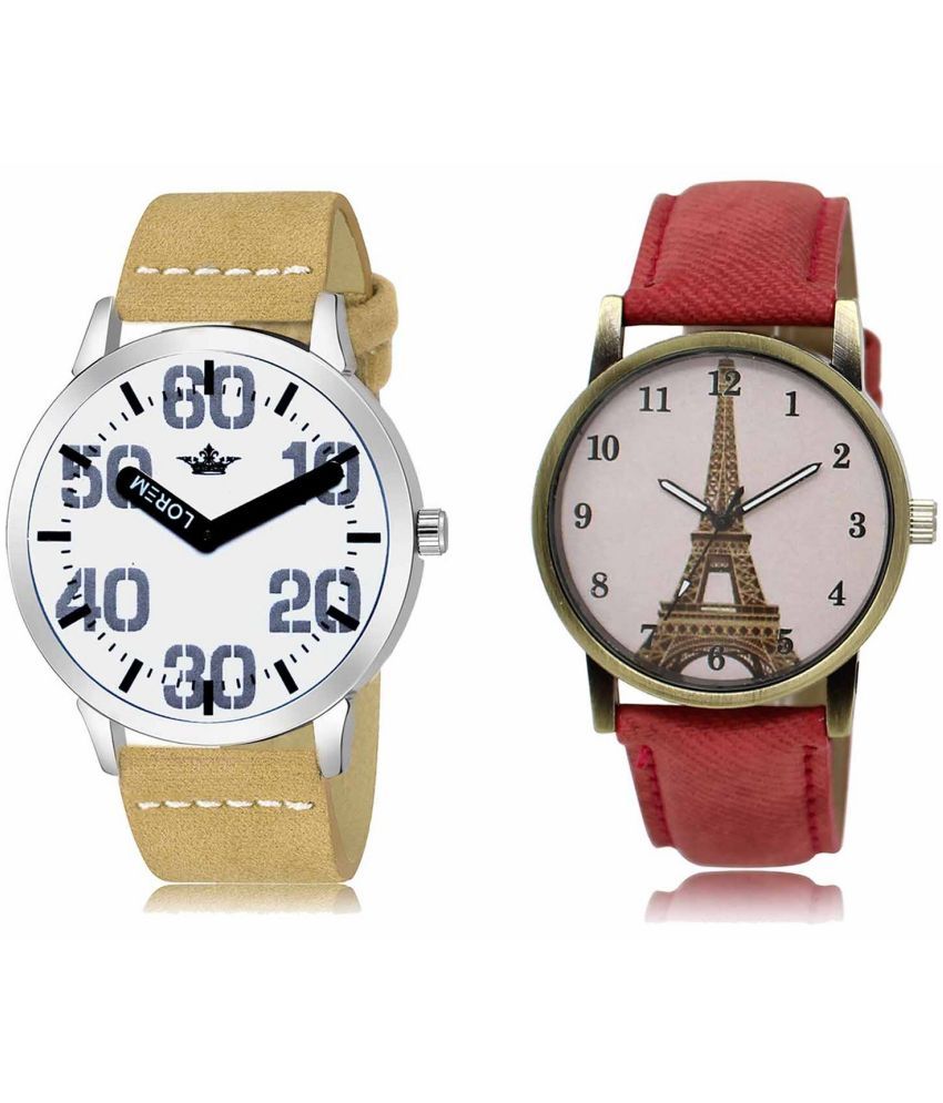     			Lorem - Analog Watch Watches Combo For Women and Girls ( Pack of 2 )