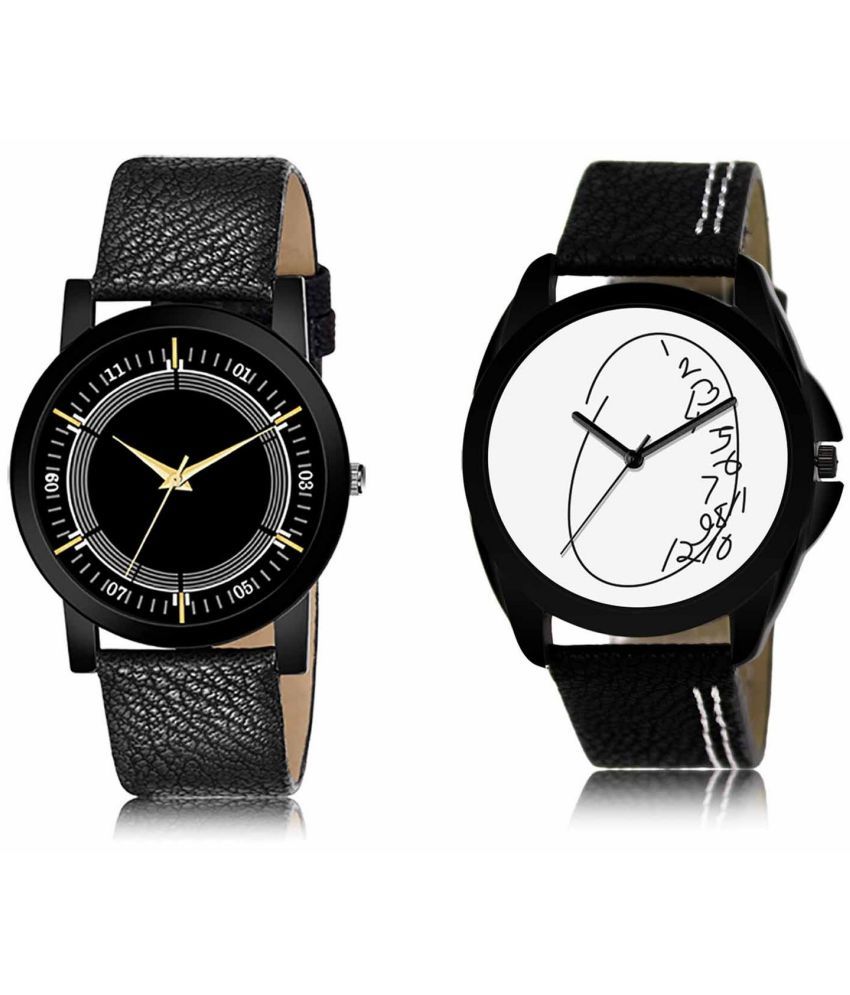     			Lorem - Analog Watch Watches Combo For Men and Boys ( Pack of 2 )