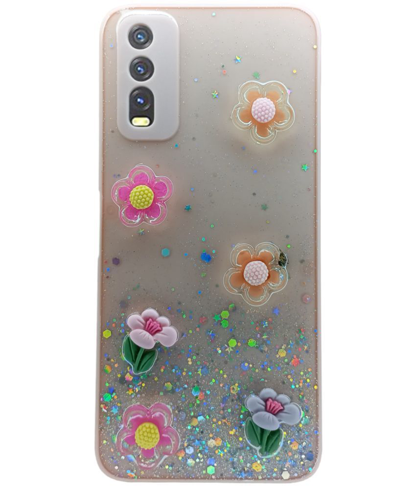     			NBOX - Multicolor Printed Back Cover Silicon Compatible For Vivo Y20 ( Pack of 1 )
