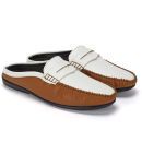 Paragon - White Men's Mules Shoes