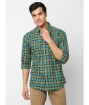 Solemio Cotton Regular Fit Full Sleeves Men's Formal Shirt - Green ( Pack of 1 )